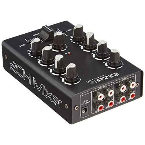  [아마존베스트]Ibiza Light & Sound MIX500 2-Channel DJ Mixer with Sound Control