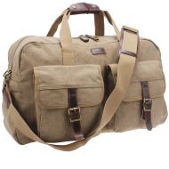 Iblue Canvas Overnight Travel Bag Duffle Bags For Men Large B31