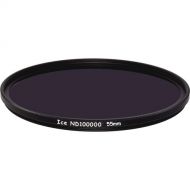 Ice 55mm ND100000 Solid Neutral Density 5.0 Filter (16.5-Stop)