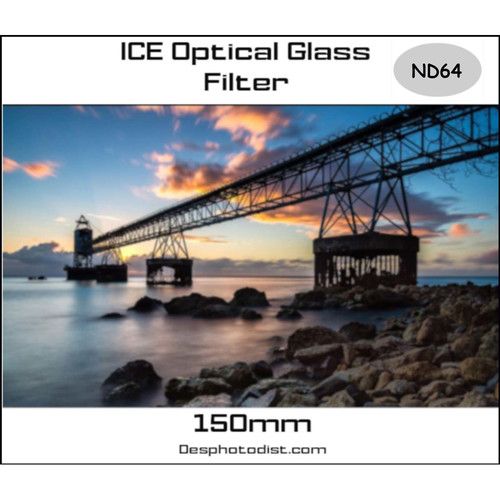  Ice 150 x 150mm ND64 Solid Neutral Density 1.8 Filter (6-Stop)