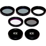 Ice Magco Magnetic Telescope Filter Set with Variable PL, Moon, IR/UV Filters & Stack Caps (1.25