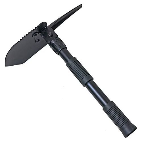  IceScreen iceScreen Military Portable Folding Shovel & Ice Pick with Case  Emergency Shovel Hiking, Camping, Backpacking, Gardening