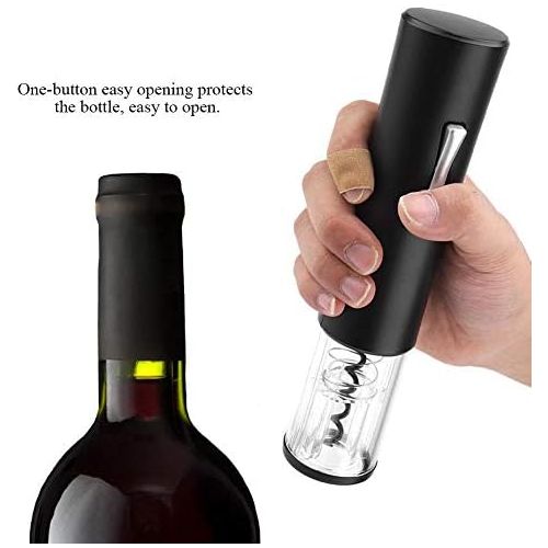  [아마존베스트]Ichiias Wine opener household electric bottle opener corkscrew (battery not included).