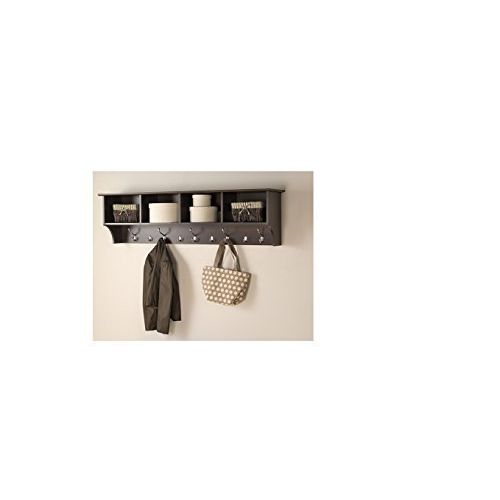  Hanging Entryway Shelves For Kitchen, Everett Espresso by Ickoni