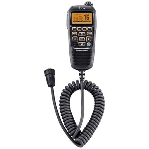  ICOM IC-HM-195B Command Mic IV for M424 VHF, Black