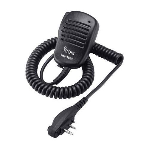  Icom HM-158LA Compact Speaker Mic w Alligator Clip