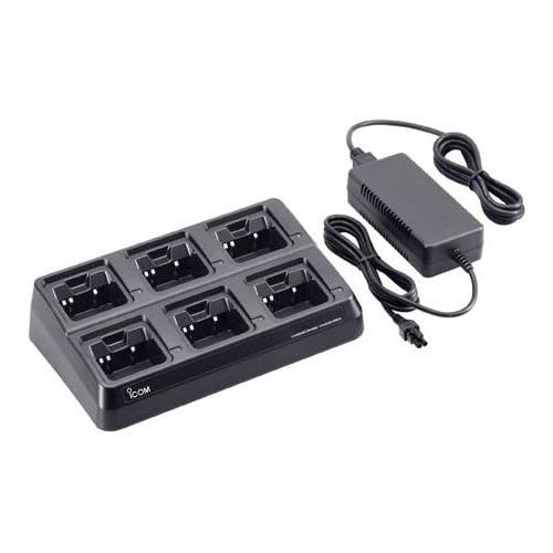  Icom BC-197-22 Multi-Unit (6) Desktop Charger