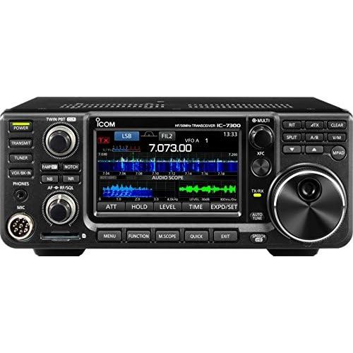  Icom ICOM 7300 02 Direct Sampling Shortwave Radio Black