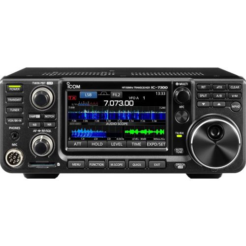  Icom ICOM 7300 02 Direct Sampling Shortwave Radio Black