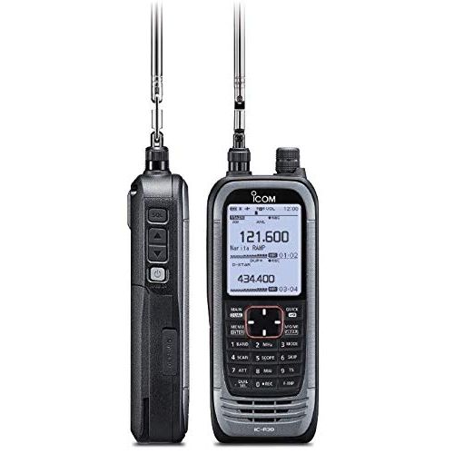  Icom IC-R30 Digital and Analog Wideband Communications Receiver with Dualwatch and Dual Band Recording Functions