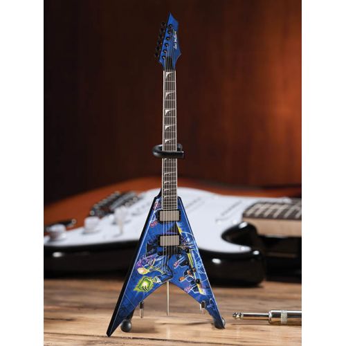  Iconic Concepts Megadeth Licensed Miniature Guitar  Rust in Peace