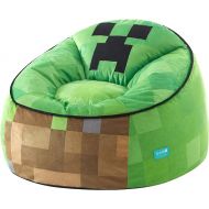 Idea Nuova Minecraft Hillside by pod Kids Plush Bean Bag Chair, 24