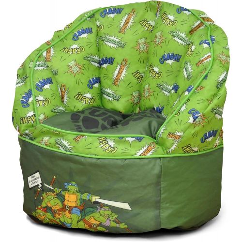  Idea Nuova Nickelodeon Teenage Mutant Ninja Turtles Toddler Bean Bag, Green