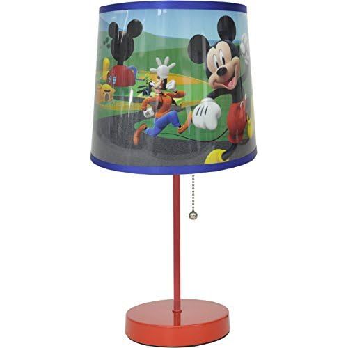  Idea Nuova Disney Mickey Mouse Table Lamp Red