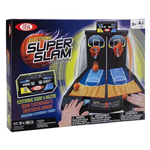  Ideal Electronic Super Slam Basketball Kids Tabletop Game