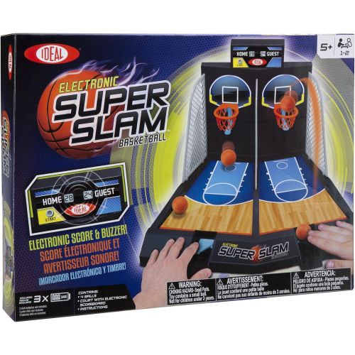  Ideal Electronic Super Slam Basketball Kids Tabletop Game