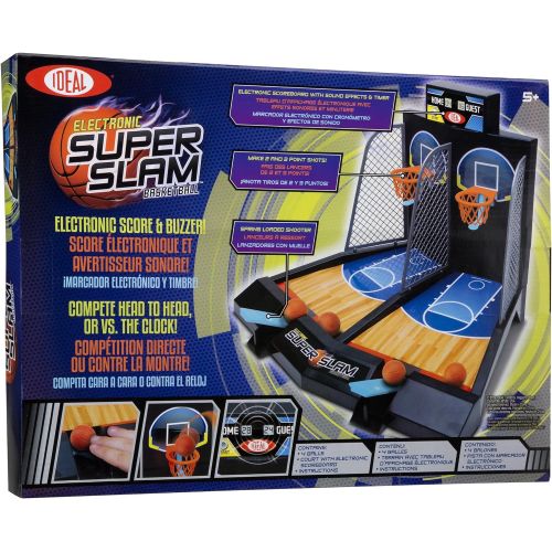  Ideal Electronic Super Slam Basketball Kids Tabletop Game