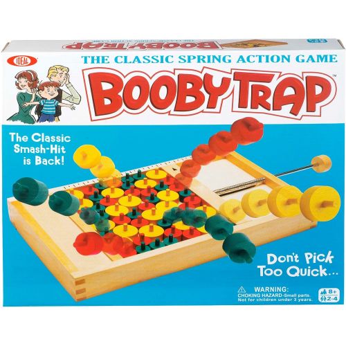  Ideal Booby Trap Classic Wood Game