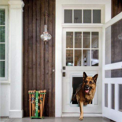  Ideal Pet Products Designer Series Plastic Pet Door Telescoping Frame