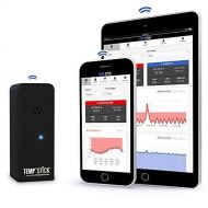Ideal Sciences Temp Stick Wireless Temperature Sensor + 247 Monitoring, Alerts & Unlimited Historical Data. Connects Directly to WiFi. Free iPhone and Android Apps. Check-In From Anywhere! - Bla