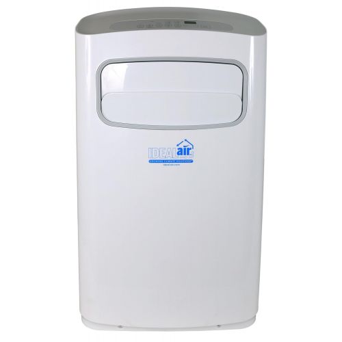  Ideal-Air AC | 14,000 BTU | Portable Air Conditioner, Remote Control Included, LED Display Touch Control Panel, Provides Cooling Up to 750 Square Feet - UL Listed.