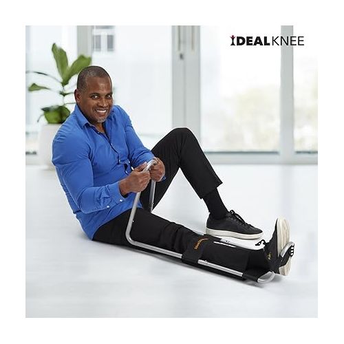  IdealKnee One Pad - Advanced Knee Extension & Pain Relief Device - Endorsed by PTs & Surgeons - Ideal for ACL, MCL Recovery, Athletes, Therapy & Rehab