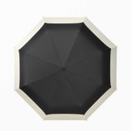 Idebris Simple Ultra-Light Sun Umbrella Folding Umbrella Parasol Sunscreen UV Protection (Color : Black-Three fold)