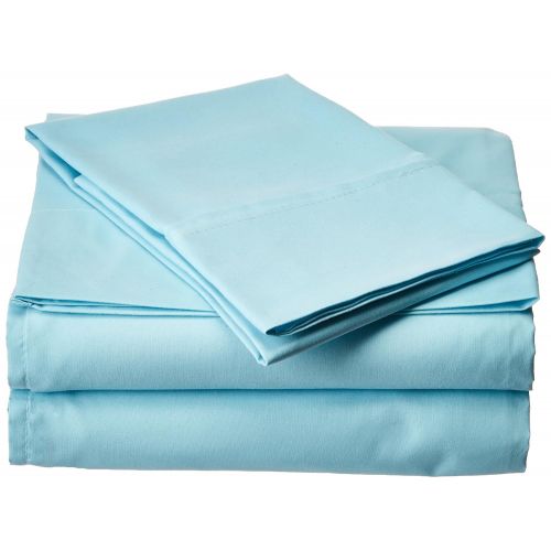  Ienjoy Home Home Collection 3 Piece Hotel Quality Ultra Soft Deep Pocket Bed Sheet Set - Twin XL - Aqua