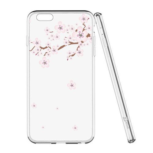  Iessvi iPhone 6　plus 6s　plus 5.5 inch Case, Fashion Flower Pattern TPU Soft Silicone Cover Shell for iPhone 6　plus 　6s　plus