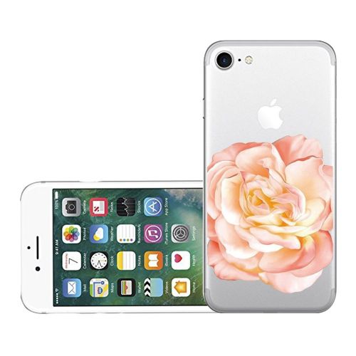  iPhone 7 4.7Inch Case, Iessvi Fashion Flower Pattern TPU Silicone Case Shell for iPhone7