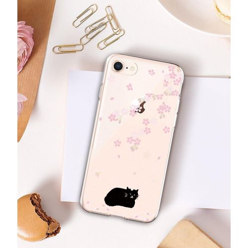  iPhone 7 4.7Inch Case, Iessvi Fashion Flower Pattern TPU Silicone Case Shell for iPhone7