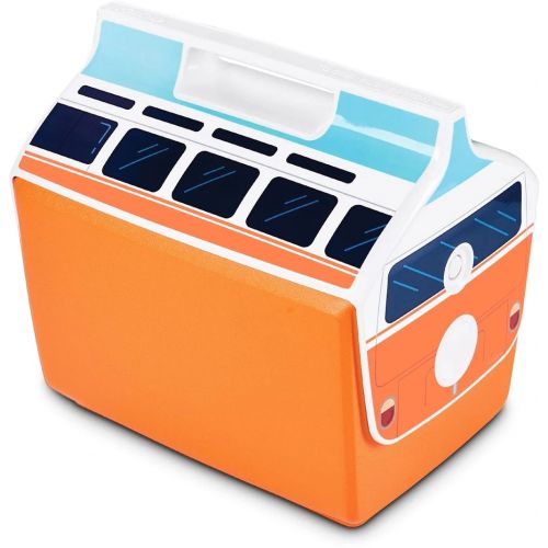  Igloo Limited Edition Playmate Classic Vw Orange Bus Cooler 00048628 with Free S&H CampSaver