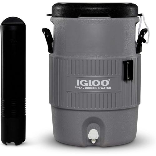  Igloo 5-10 Gallon Portable Sports Cooler Water Beverage Dispenser with Flat Seat Lid