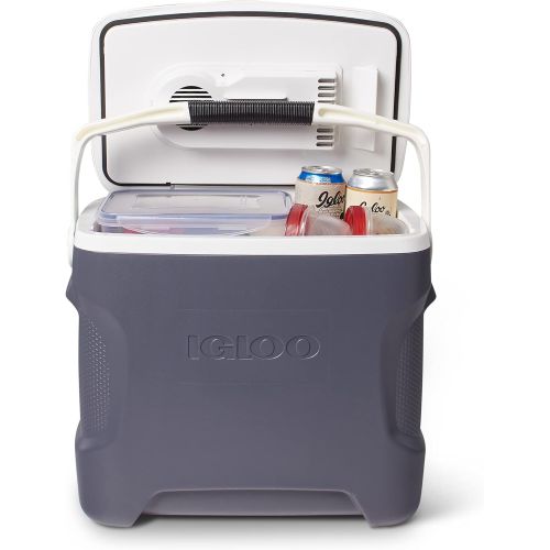  [아마존베스트]Igloo 28 Quart Iceless Thermoelectric 12 Volt Portable Ice Chest Beverage Cooler, Silver