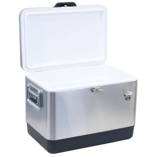  Igloo Rio Gear 54 Quart Steel Portable Cooler with Bottle Opener