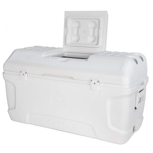  Igloo Contour Maxcold Cooler, 165 quart/156 L, White