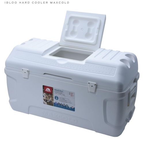  Igloo Contour Maxcold Cooler, 165 quart/156 L, White