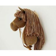IgoGoshki Hobby Horse-Stick Horse-Stuffed Horse-Boy Horse Cowboy-Toy Horse-Ride On Toy-Birthday Gift-Nursery Decor-Gift for a boy- Labor day gift-Pony