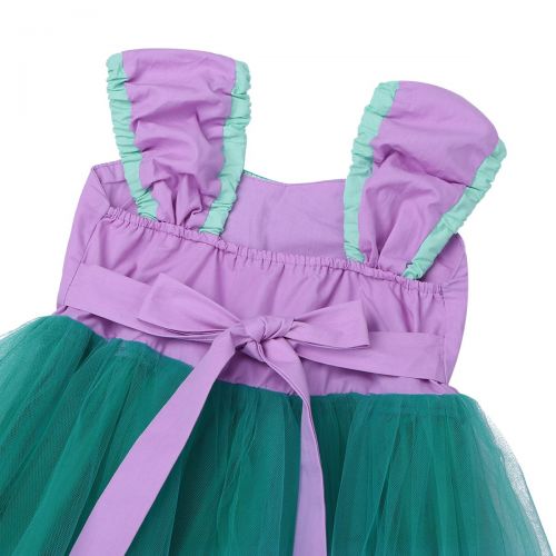  Iiniim iiniim Baby Toddler Girls Mermaid Princess Tutu Dress Halloween Costumes Party Fancy Dress up Clothes