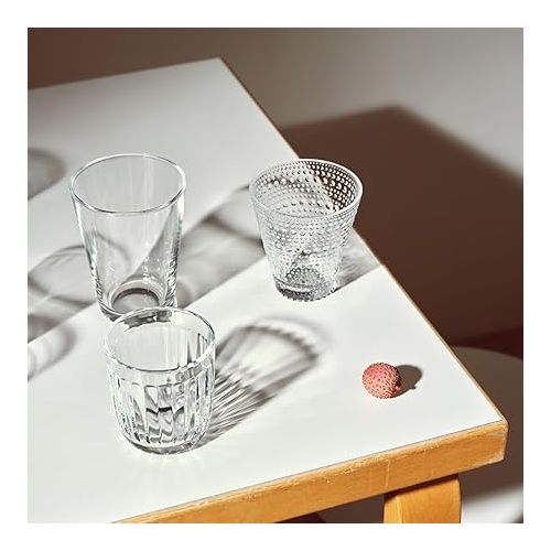  Iittala Kastehelmi Clear Tumbler 30cl (Pair)