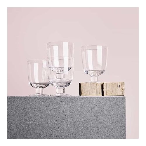  iittala 1008683 Lempi Glasses, Approx. 988.4 ft (340 m), Pair Set of 2, Clear, Wedding Gift, Gift