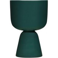 Iittala 1051522 Nappula Ceramic Flower Pot - Dark Green