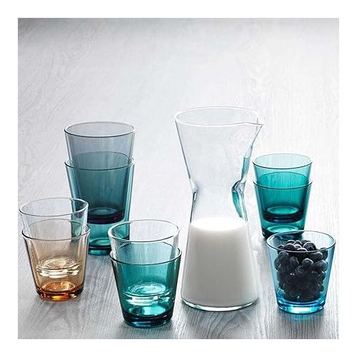  Iittala Cartio 1024679 Glass Tumbler Pair Set (2 Pieces) Aqua