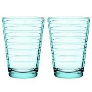 Iittala Aino Aalto Tumbler (set Of 2) 11oz Water Green