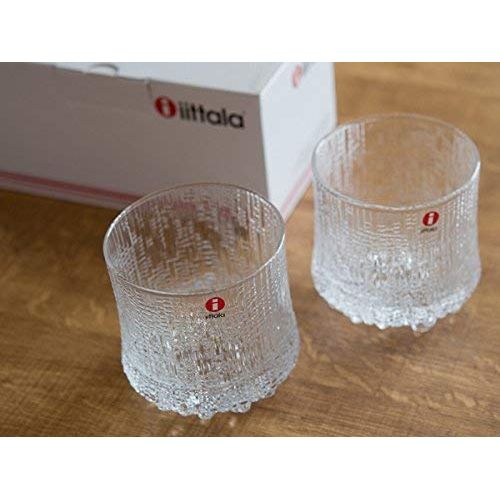  Iittala Ultima Thule Double Old Fashioned Glass Set of Two 28cl