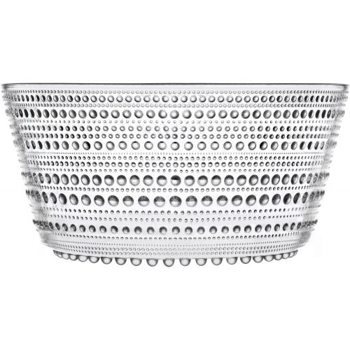  Iittala Kastehelmi Serving Bowl, Clear