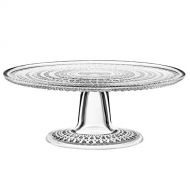 Iittala Kastehelmi Cake Stand, Clear 9.5