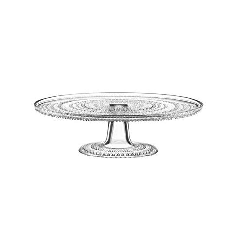  iittala Kastehelmi Dewdrop Clear Cake Stand