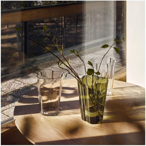  Iittala Alvar Aalto Collection 1051198 Vase Crystal Glass