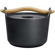 Iittala Sarpaneva Cast Iron Pot Enamel with Wooden Handle3,0L